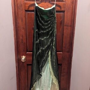Elegant Green Prom Dress